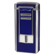 Зажигалка Lotus L4660 - Commander Blue Chrome